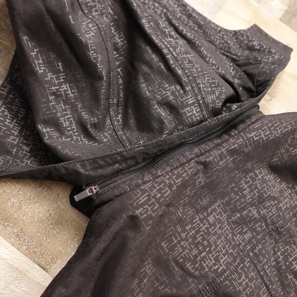 Calvin Klein Women's Softshell Belted Jacket Water Resistant Windbreaker Small - Picture 13 of 16